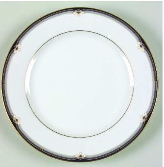 Oxford Lane Round Salad Plate