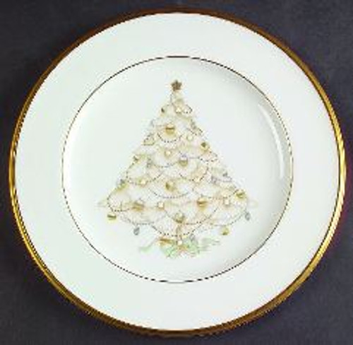 Palace Christmas Gold Noritake Holiday Accent Plate
