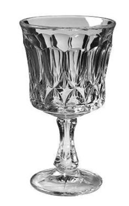 Perspective Clear Noritake Water Goblet
