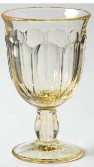 Provincial Yellow Wine Goblet