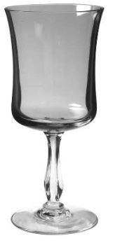 Rainbow Smoke Water Goblet