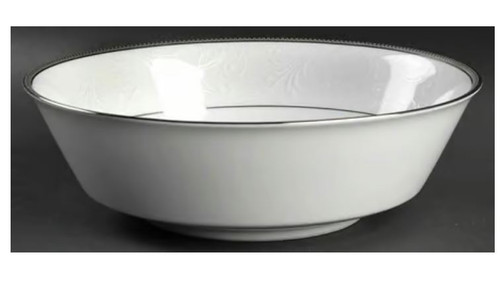 Regina Platinum Round Vegetable or Serving Bowl