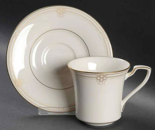 Satin Gown Noritake Cup And Sa
