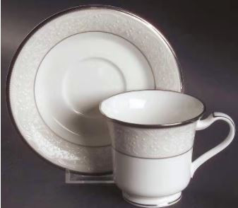 Silver Palace Cup and Saucer