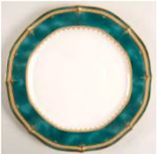Solemn Emerald Noritake Dinner Plate