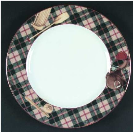 Sports Page Dinner Plate