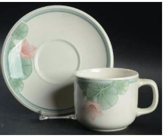 Summer Rain Cup and Saucer