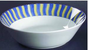 Summer Waves Round Soup Cereal Bowl