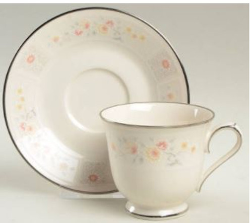 Tracery Noritake Cup And Saucer