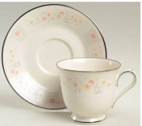 Tracery Noritake Cup And Sauce