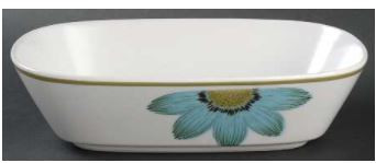 Up Sa Daisy Round Vegetable or Serving Bowl