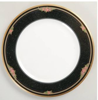 Venetian Rose Round Salad Plate