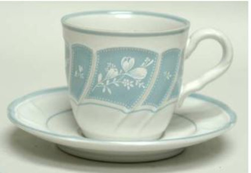 Victory Blue Noritakecup And Saucer