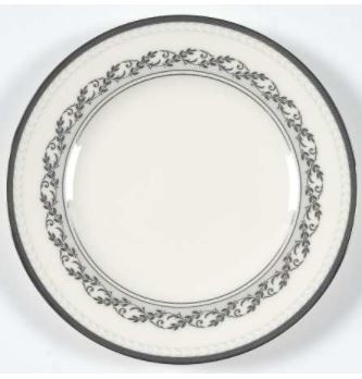 Westover Platinum Bread and Butter Plate
