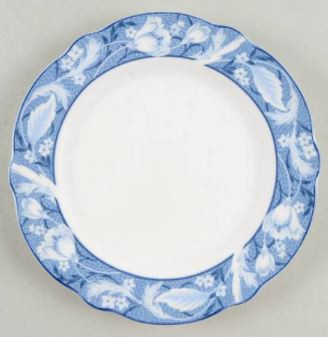 Winter Whites Dinner Plate