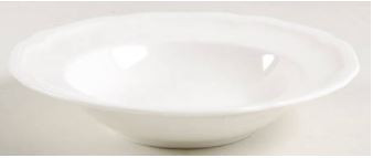 Antique White Fruit or Sauce Bowl