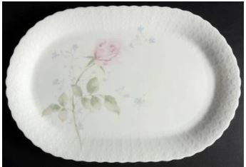 April Rose Medium Oval Platter