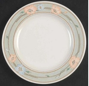 Bella Flora Round Salad Plate