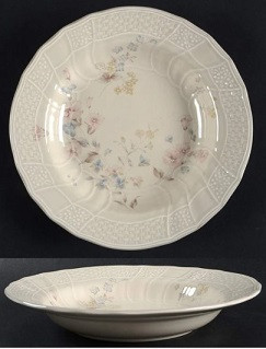 Bells Of Blue Rim Soup or Pasta Bowl