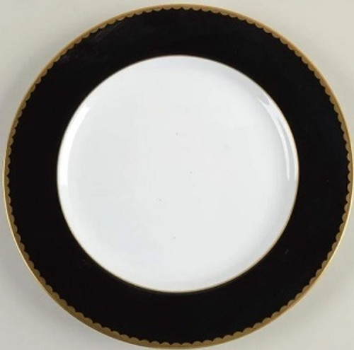 Black Granite Mikasa Salad Plate