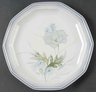 Blue Star Round Salad Plate
