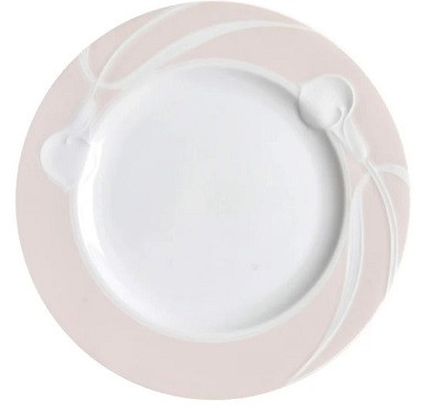 Classic Flair Peach Dinner Plate