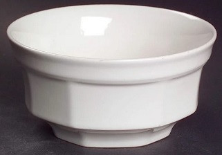 Continental White Fruit or Sauce Bowl