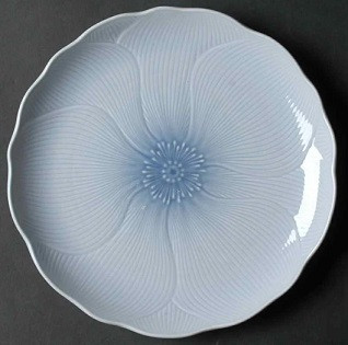 Cornflower Round Salad Plate