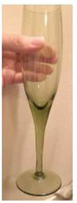 Elegant Green Mikasa Flute Cha