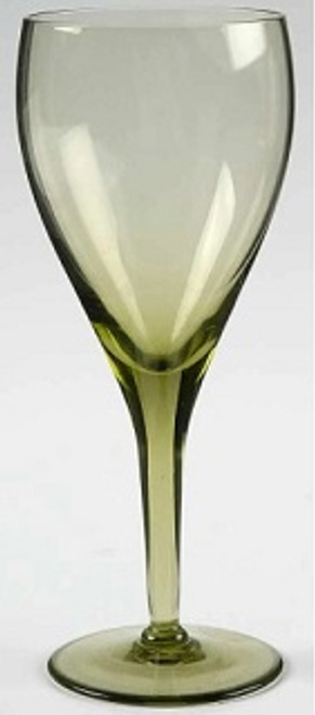 Elegant Green  Mikasa Wine Goblet