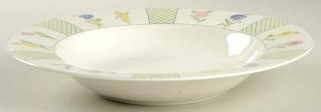 Floral Gallery Rim Soup or Pasta Bowl