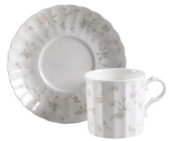 French Chintz Cup and Saucer