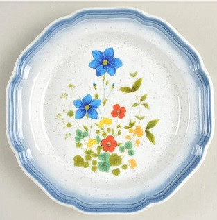 Fresh Cuttings Round Salad Plate