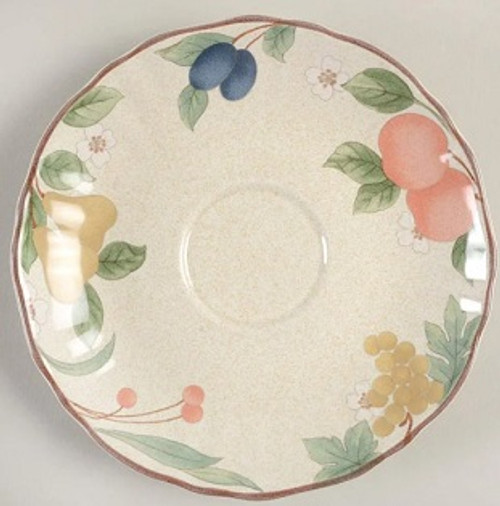 Fruit Panorama Mikasa Saucer