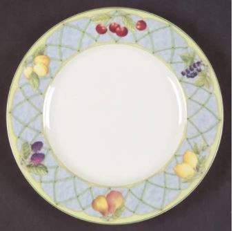 Fruit Rapture Round Salad Plate