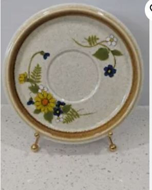 Garden Bouquet Saucer Only