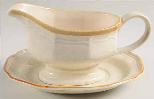 Garden Club Gravy Boat and Stand