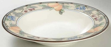 Garden Harvest Rim Soup or Pasta Bowl