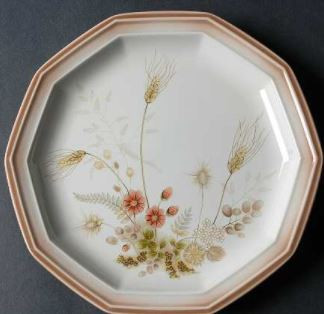 High Summer Round Salad Plate