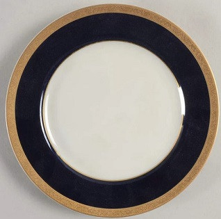 Imperial Blue Round Salad Plate