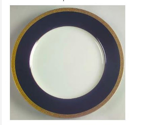 Imperial Blue Mikasa Chop Platter