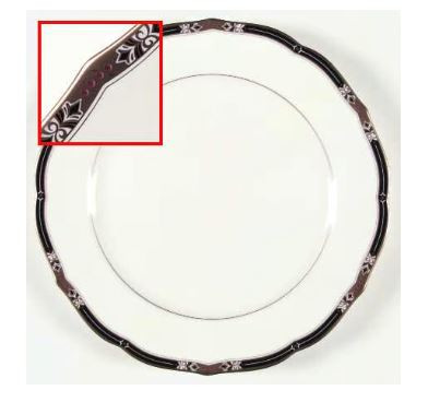 Jeweltone Black Dinner Plate