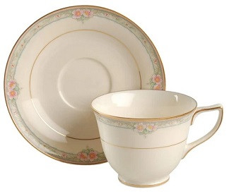 La Rose Cup and Saucer