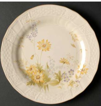 Spring Meadow Round Salad Plate
