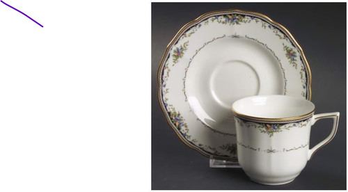 Millefleur Mikasa Cup And Saucer