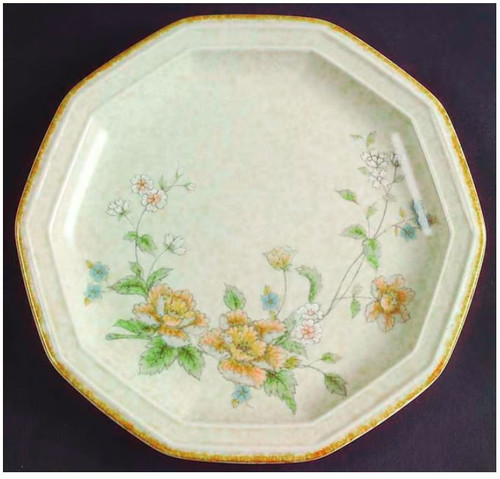 Napoli Round Salad Plate