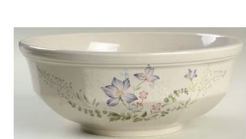 Natural Charms Round Vegetable or Serving Bowl