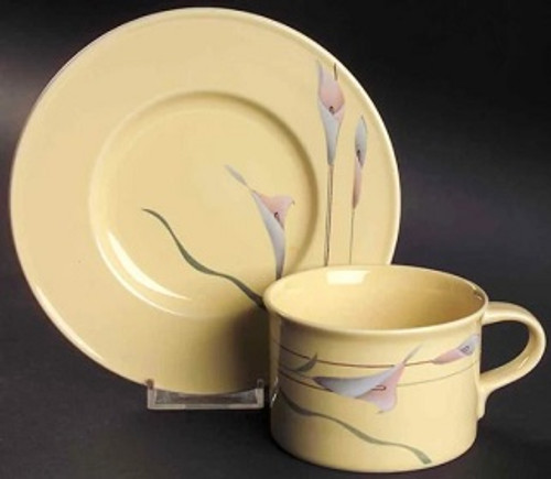 Opus Yellow Mikasa Cup And Saucer