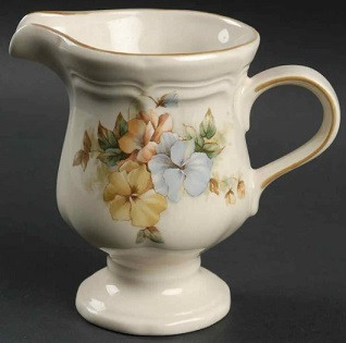 Pansies Creamer