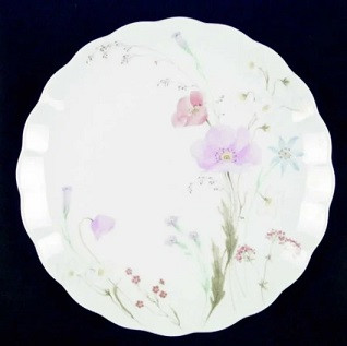Pastel Bouquet Dinner Plate
